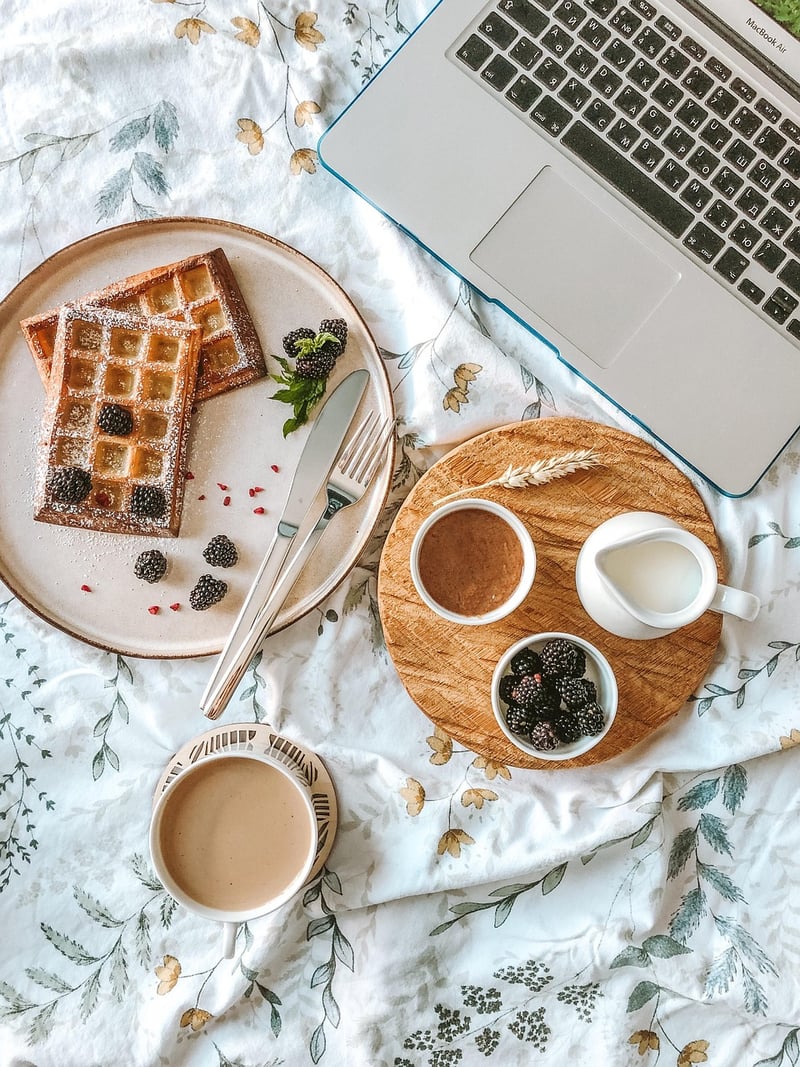 Healthy breakfast preparation