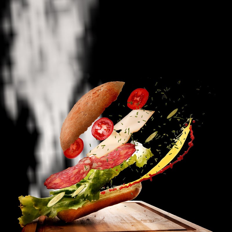 Fresh ingredients for cooking